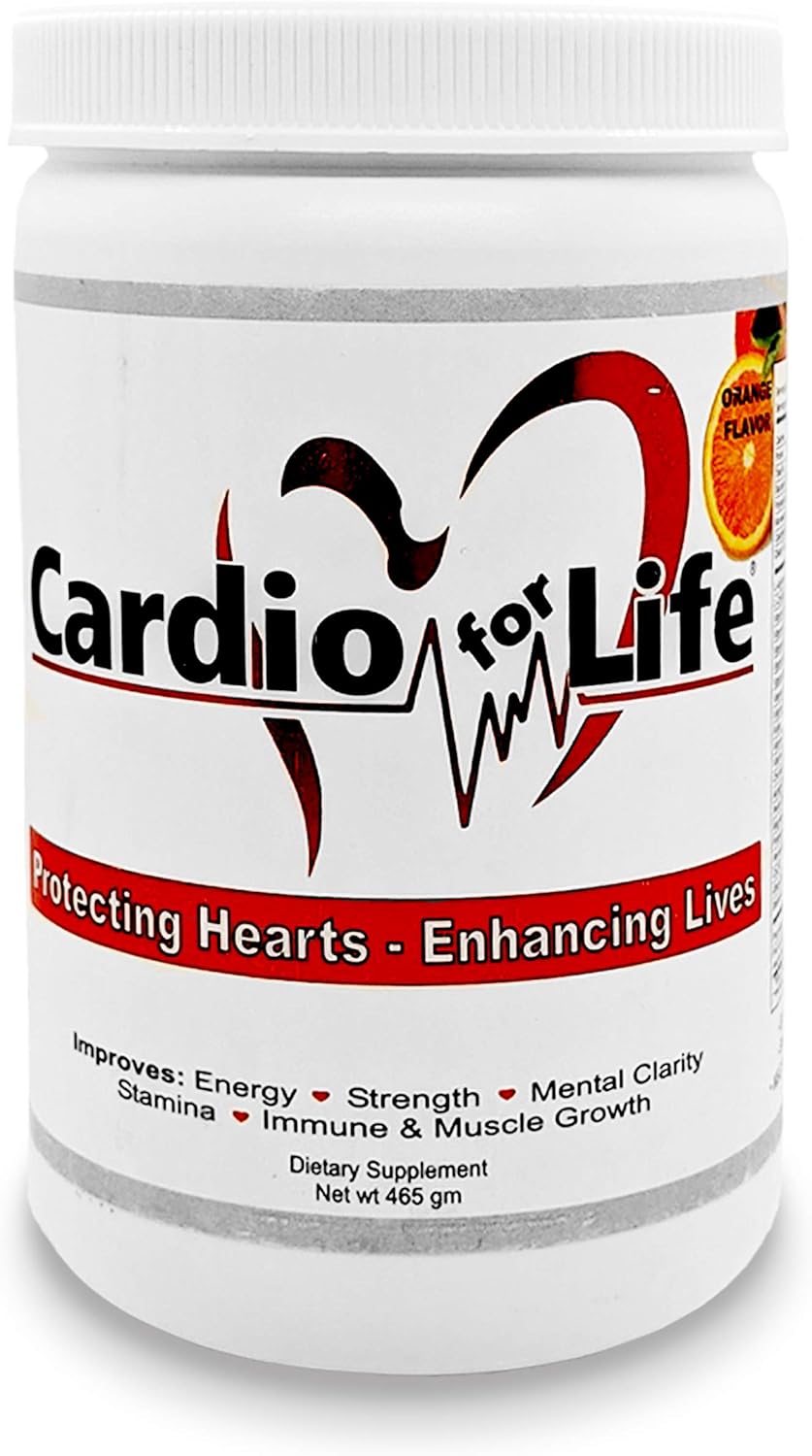 Cardio for Life L-Arginine Powder - Natural Nitric Oxide Boost