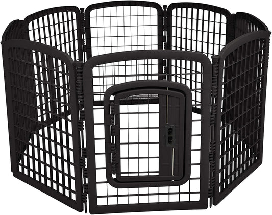 8-Panel Octagonal Plastic Pet Pen Fence Enclosure for Pets