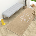 OLANLY Ultra Absorbent Chenille Dog Door Mat for Muddy Paws