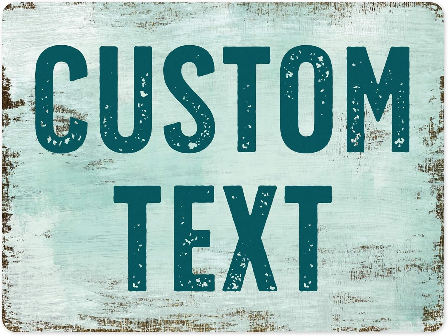 Custom Street Sign with 11 Font Colors and 22 Sizes Available
