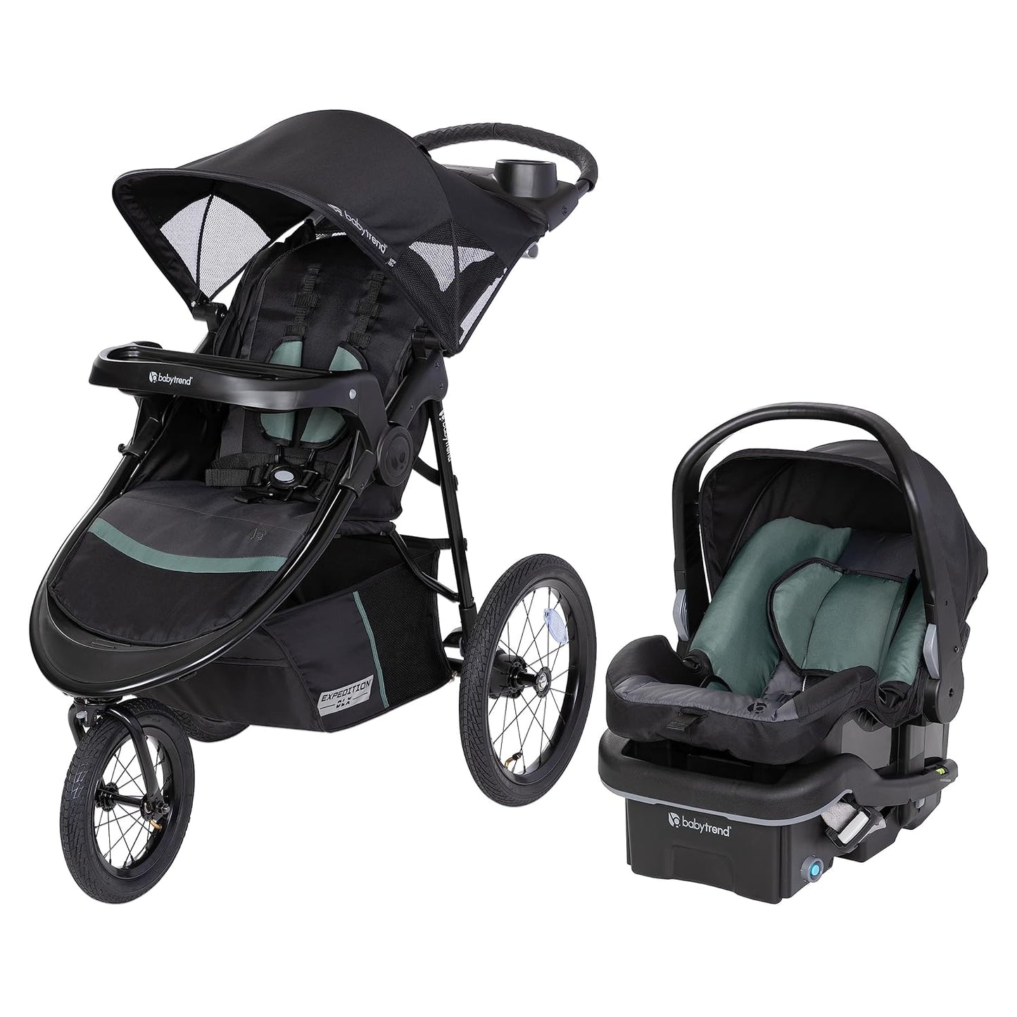 Expedition DLX Jogger Travel System with EZ-Lift Car Seat 35ft