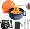 Insulated Ramen Bowl Set - Hot Meals On-The-Go!