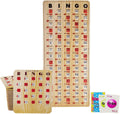 MR CHIPS Jam-Proof Bingo Cards with Sliding Windows - Smooth Play