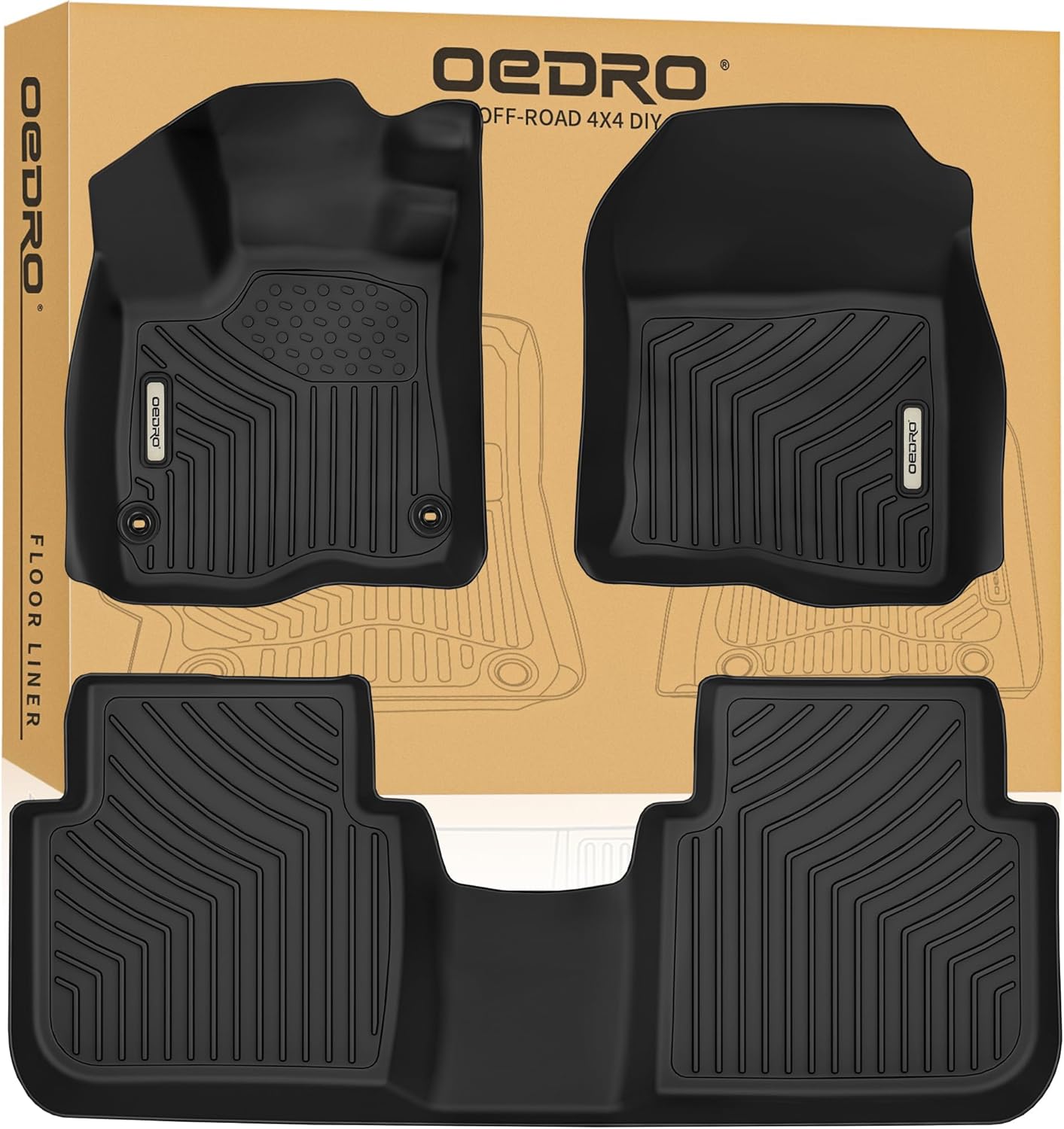 Custom Fit OEDRO Floor Mats for Honda CR-V 2023-2026 Models