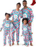 PATPAT Family Matching Christmas Pajamas Tie Dye PJs Sets - Festive