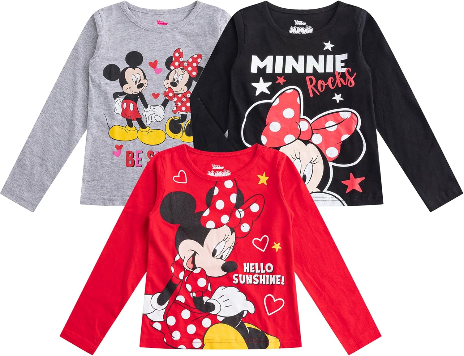 Minnie Mouse Long Sleeve Shirt Set - Adorable Styles for Every Age!