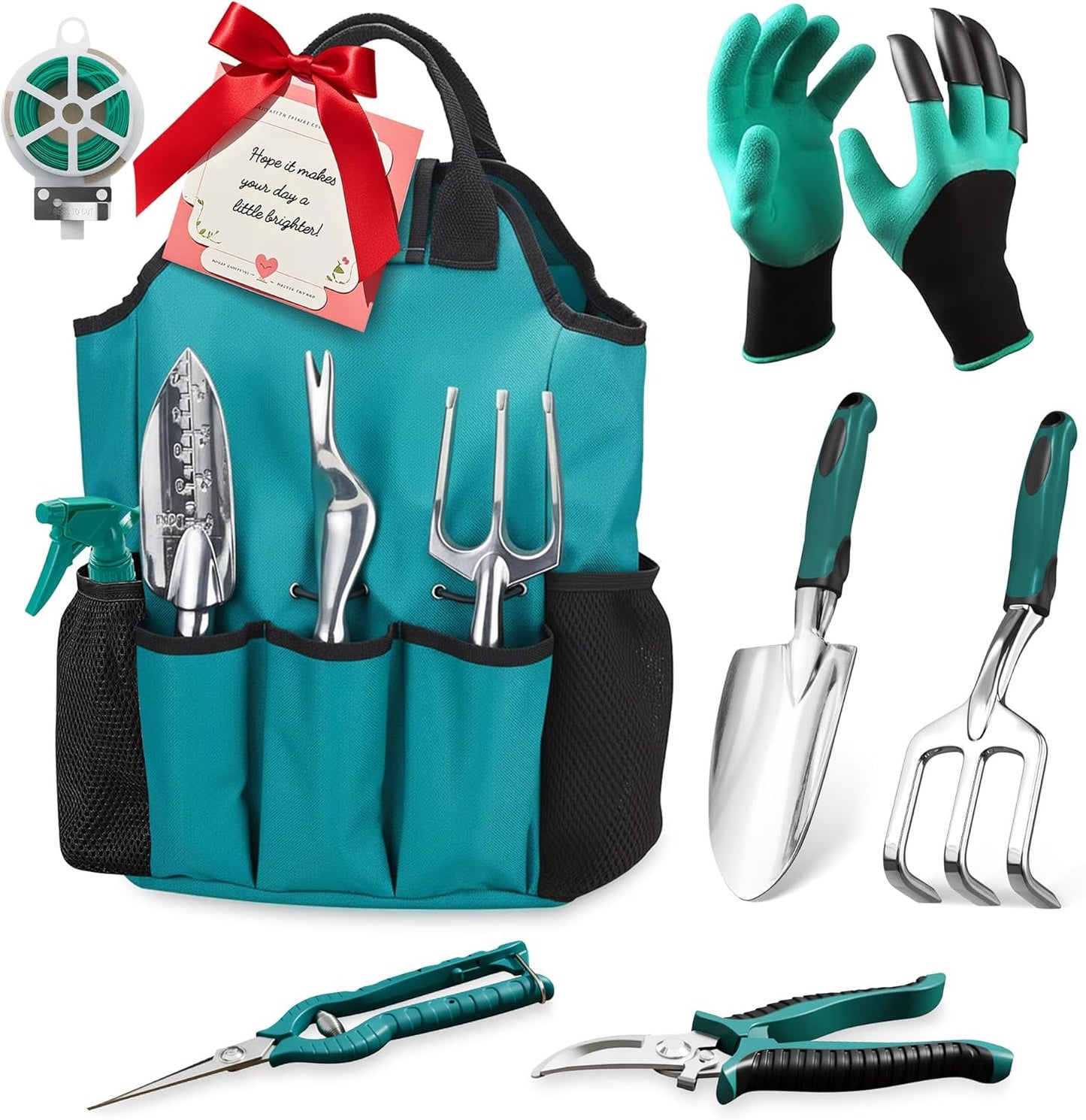 Garden Tool Set for All Gardening Enthusiasts - 11-Piece Kit