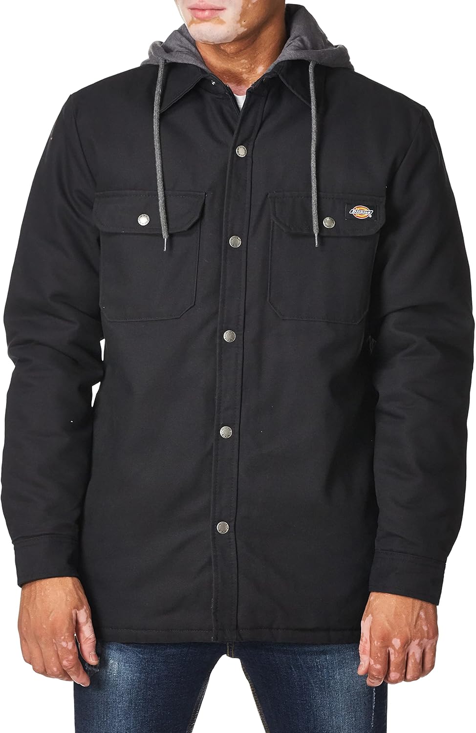 Dickies Fleece Hooded Duck Shirt Jacket with Hydroshield Review
