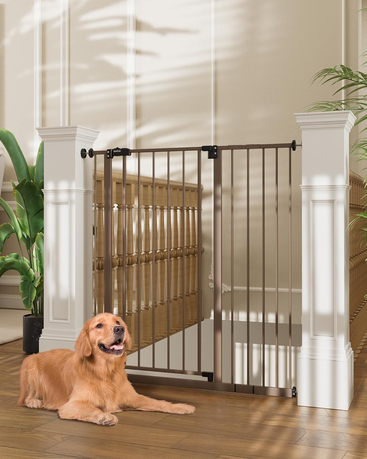 36 Inch Extra Tall Baby Gate for Doorways and Stairs Safety