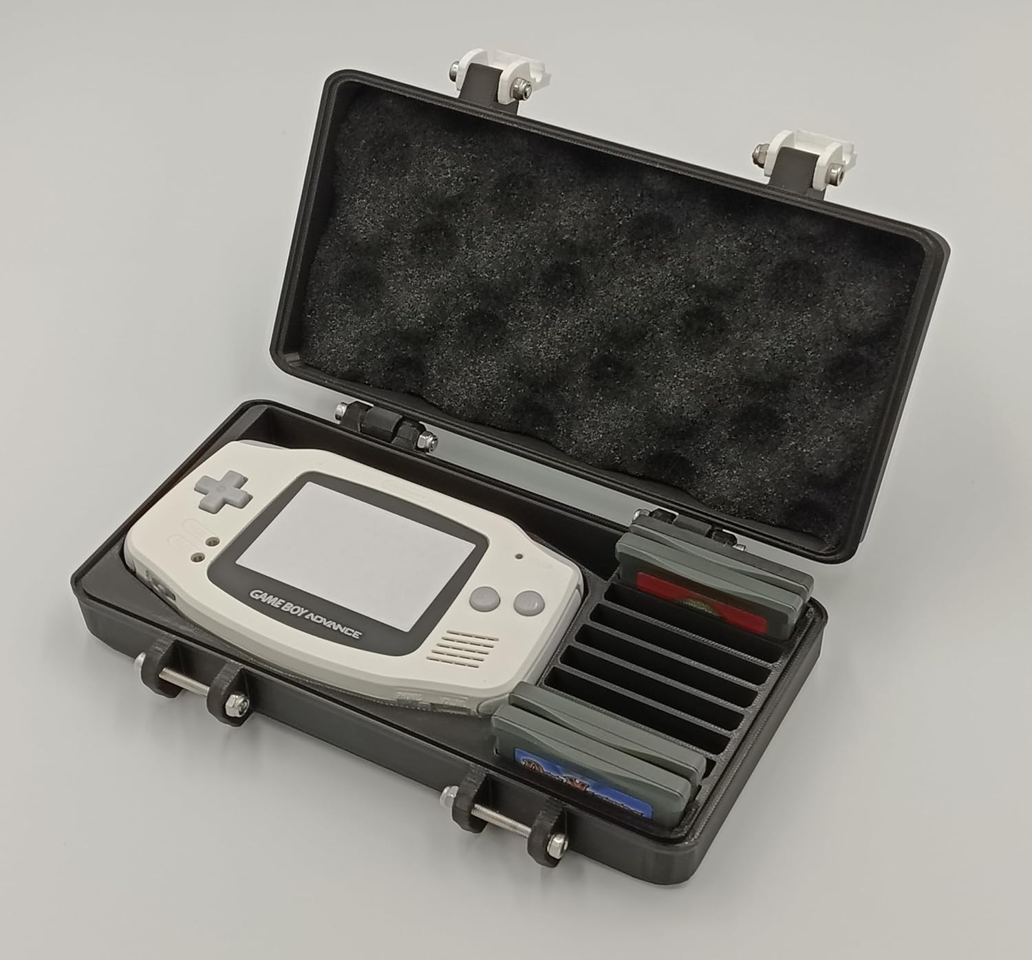 Game Boy Advance Rugged Protective Carrying Case for 10 Games