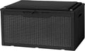 Flamaker Deck Box with Cushion 100 Gallon Waterproof Storage Bench