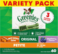 Greenies Petite Dental Dog Treats for Fresh Breath and Health