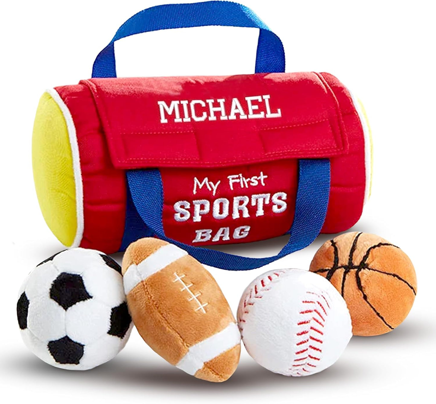 Personalized My First Sports Bag with Name for Baby Boys & Girls