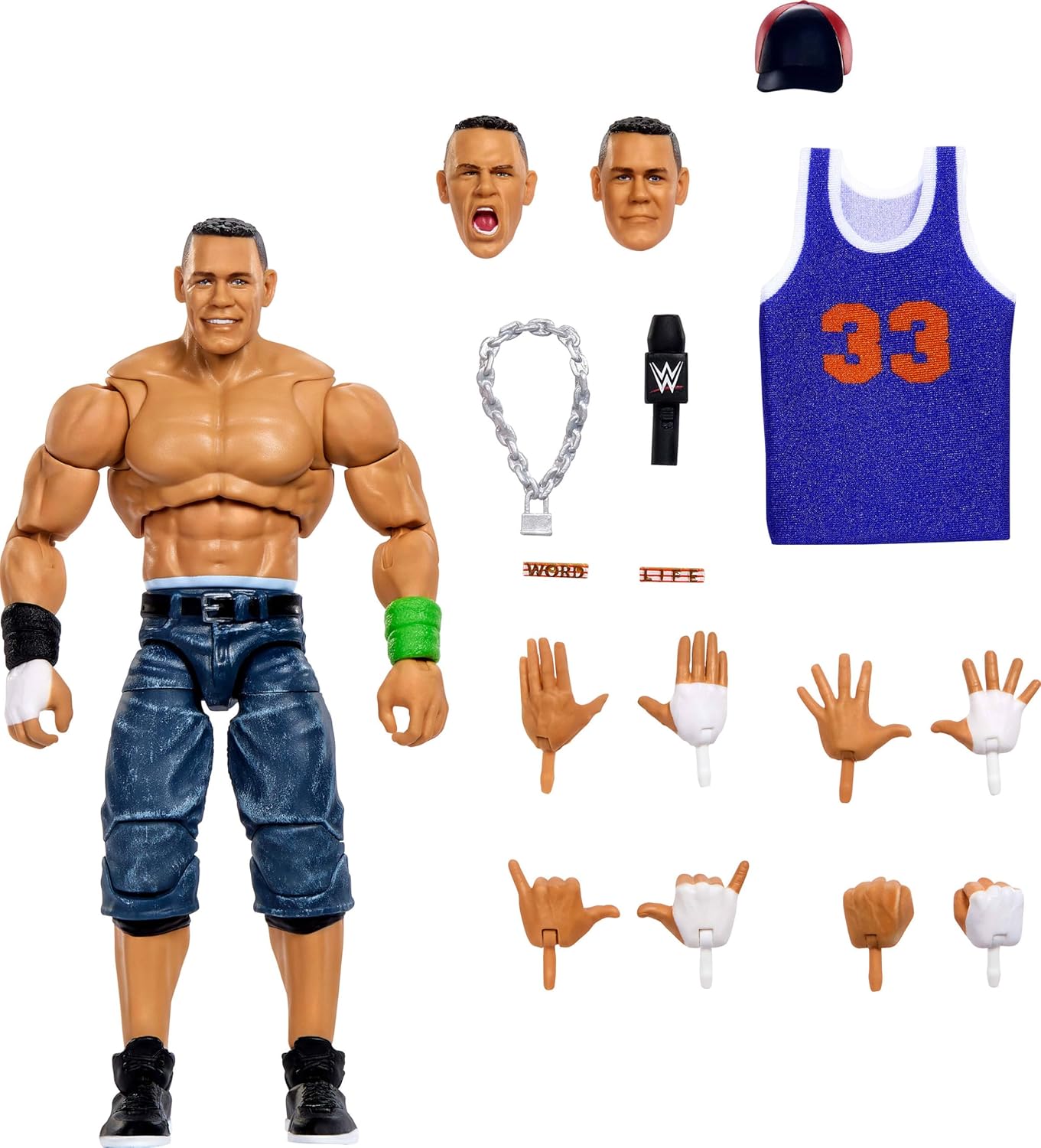 WWE Ultimate Edition John Cena 6-inch Action Figure Set Review