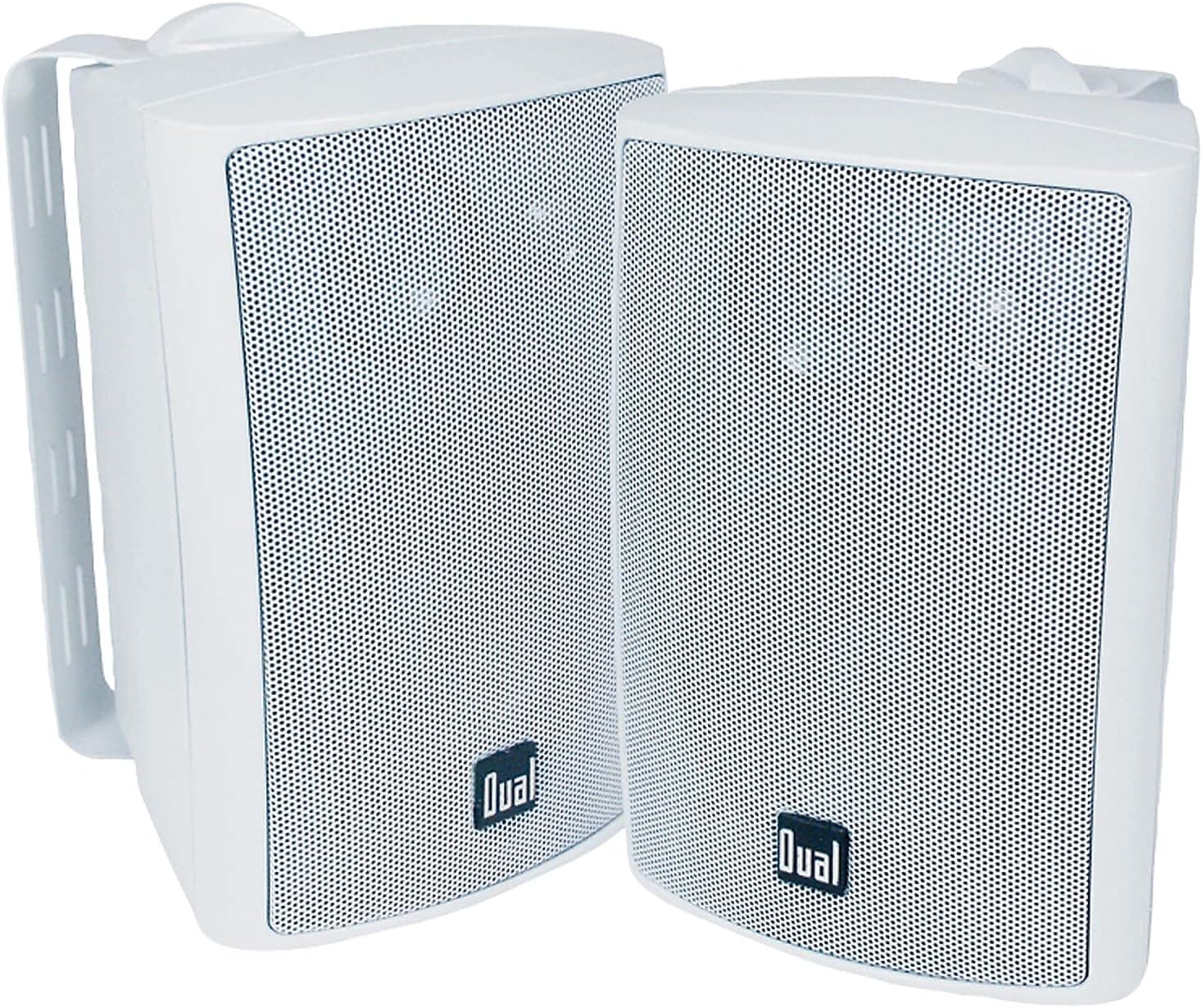 Dual Electronics LU47PW 3-Way Speakers - Crisp Indoor/Outdoor Sound
