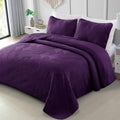 Exclusivo Mezcla Ultrasonic Full Queen Quilt Set - Lightweight Deep