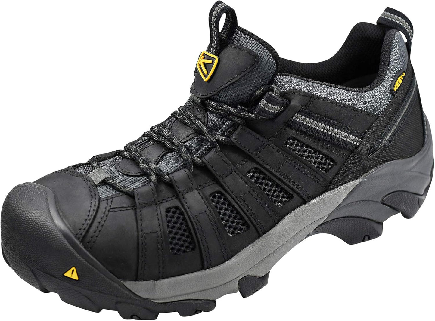 KEEN Utility Mens Flint Low Steel Toe Work Shoes for Comfort