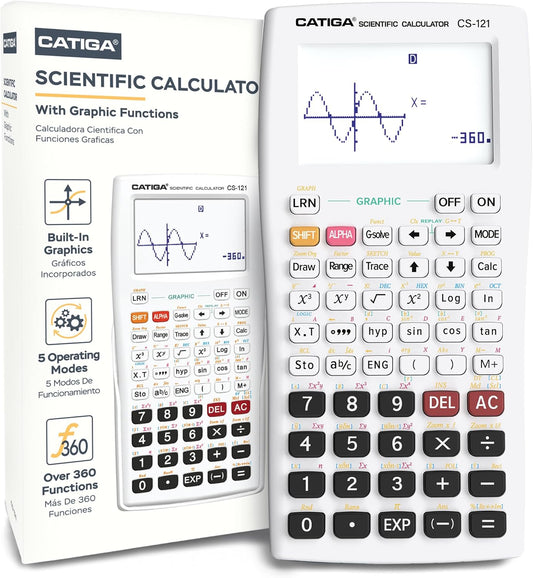 Scientific Calculator with Graphic Functions for Students