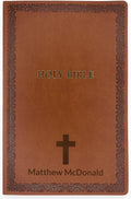 Personalized Soft Touch NIV Holy Bible Brown - Custom Cover Gift