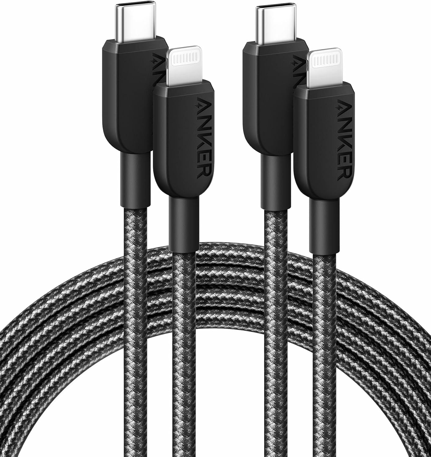 Anker 6FT 2Pack USB C to Lightning Cable MFi Certified