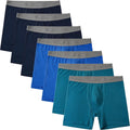 INNERSY Men's Cotton Underwear 7-Pack Boxer Briefs for a Week Jewelry