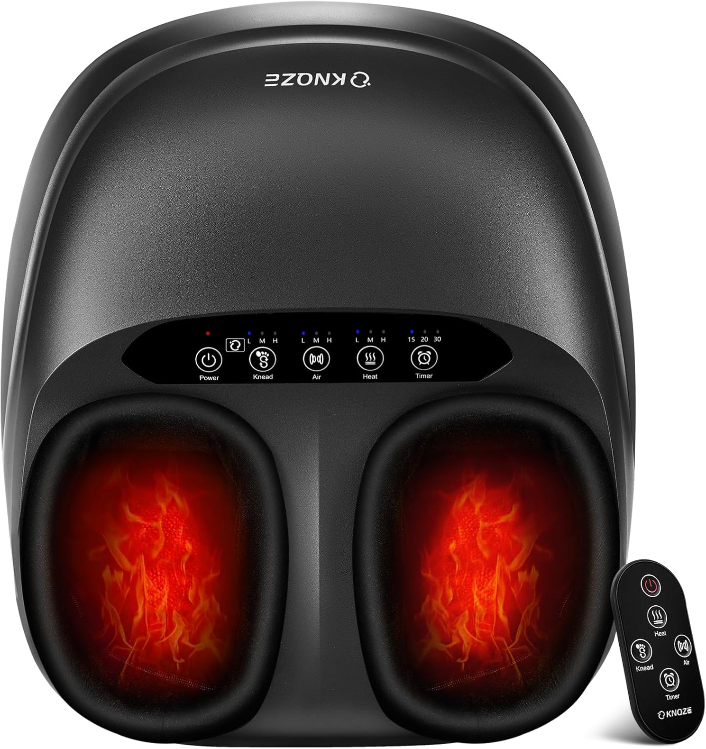 KNQZE Foot Massager Machine with Heat for Ultimate Relaxation