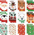 Christmas Mini Notebooks 48 Pack - Pocket Holiday Notepads