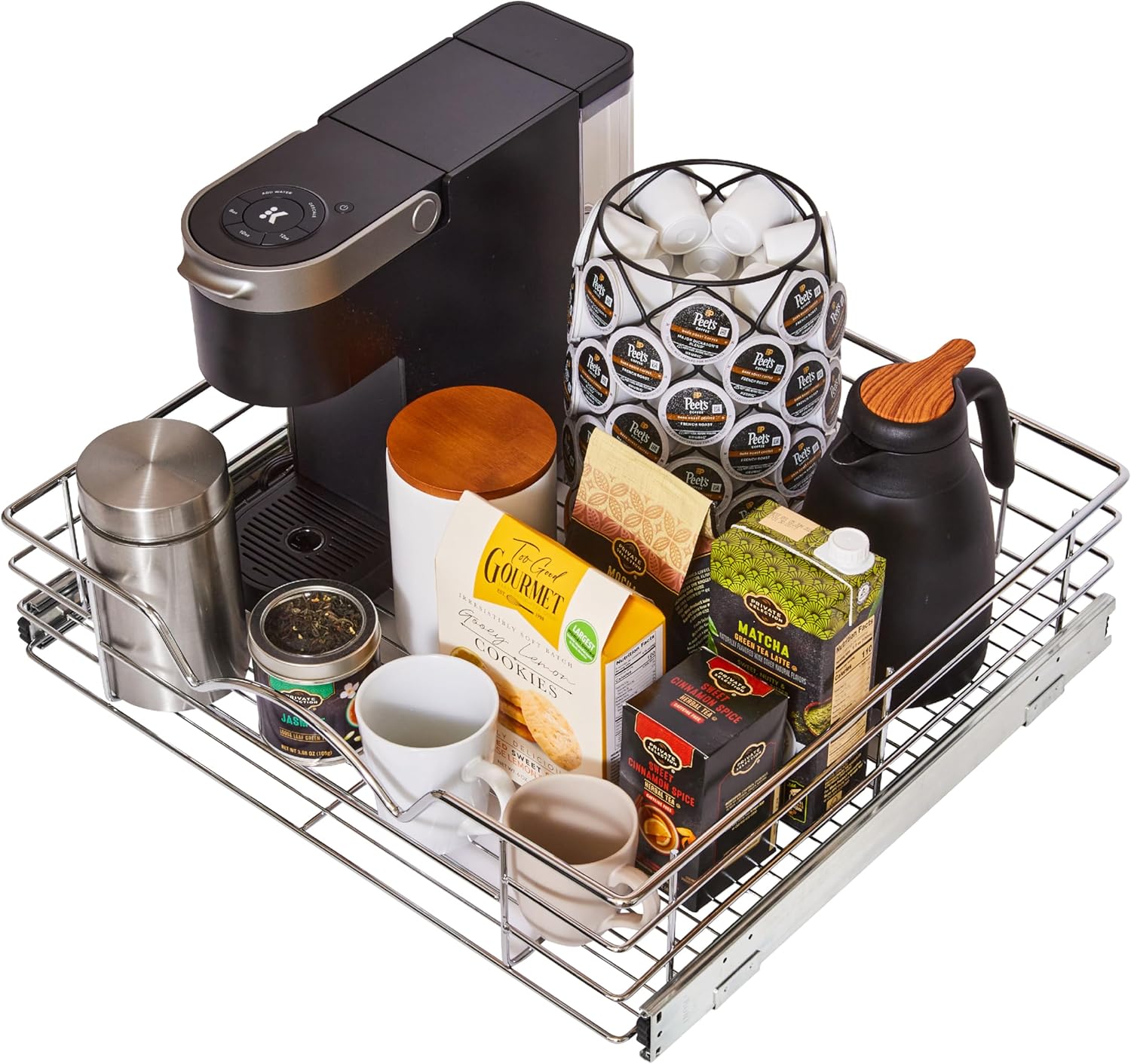 HOLDN STORAGE Heavy-Duty Premium Pull Out Cabinet Organizer