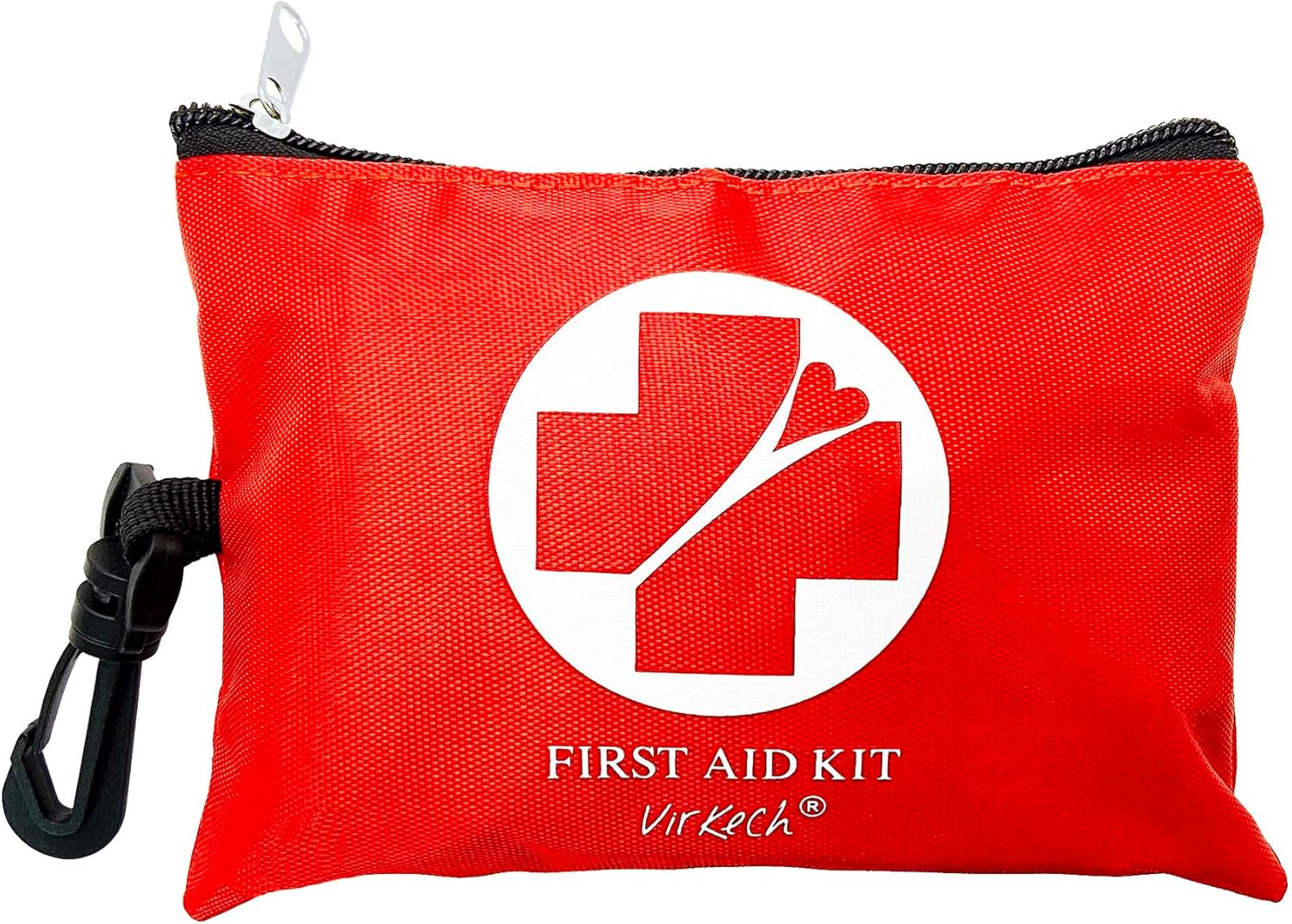 VirKech Mini First Aid Kit: 118-Piece Travel Essential