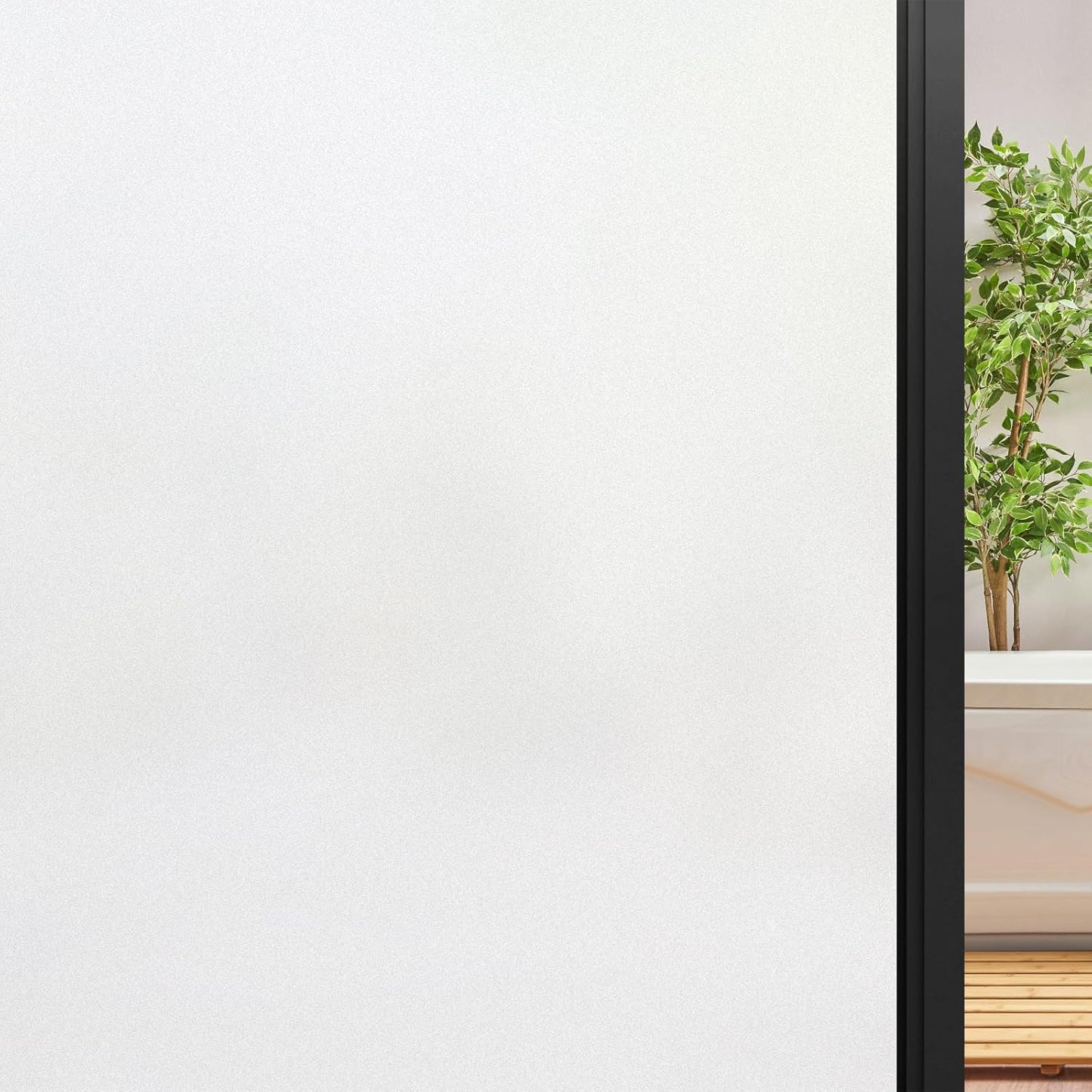 DOWELL Window Privacy Film for Frosted Glass, 35.4in x 157.5in