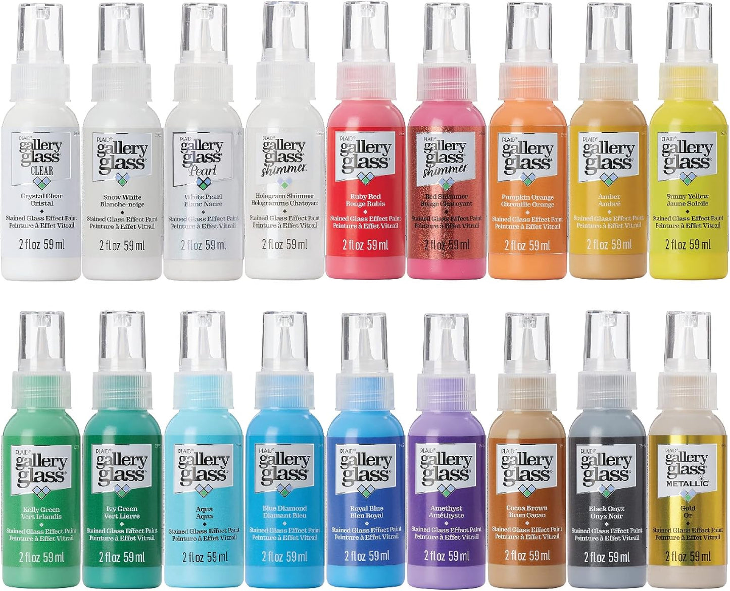 Gallery Glass Window Acrylic Craft Paint Set for Artists and Beginners