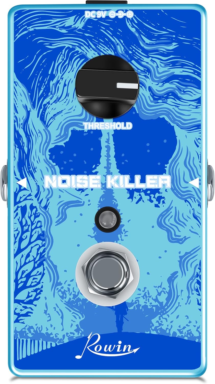 Rowin Noise Killer Guitar Pedal for Ultimate Noise Reduction