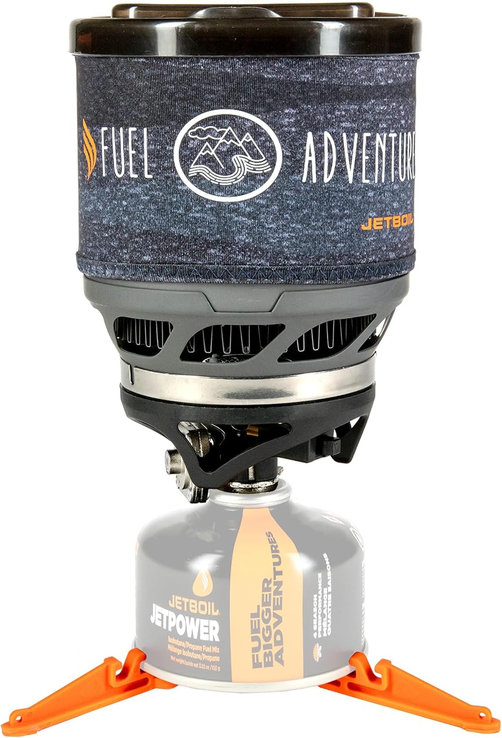 Jetboil MiniMo Camping Stove with Adjustable Heat Control