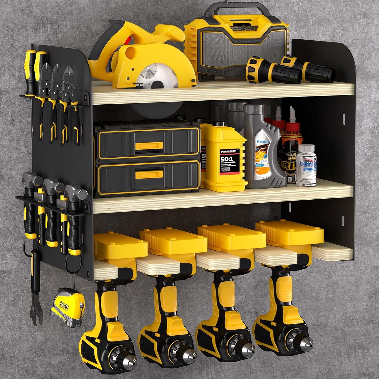 Ultimate Tool Rack for Organized Garages