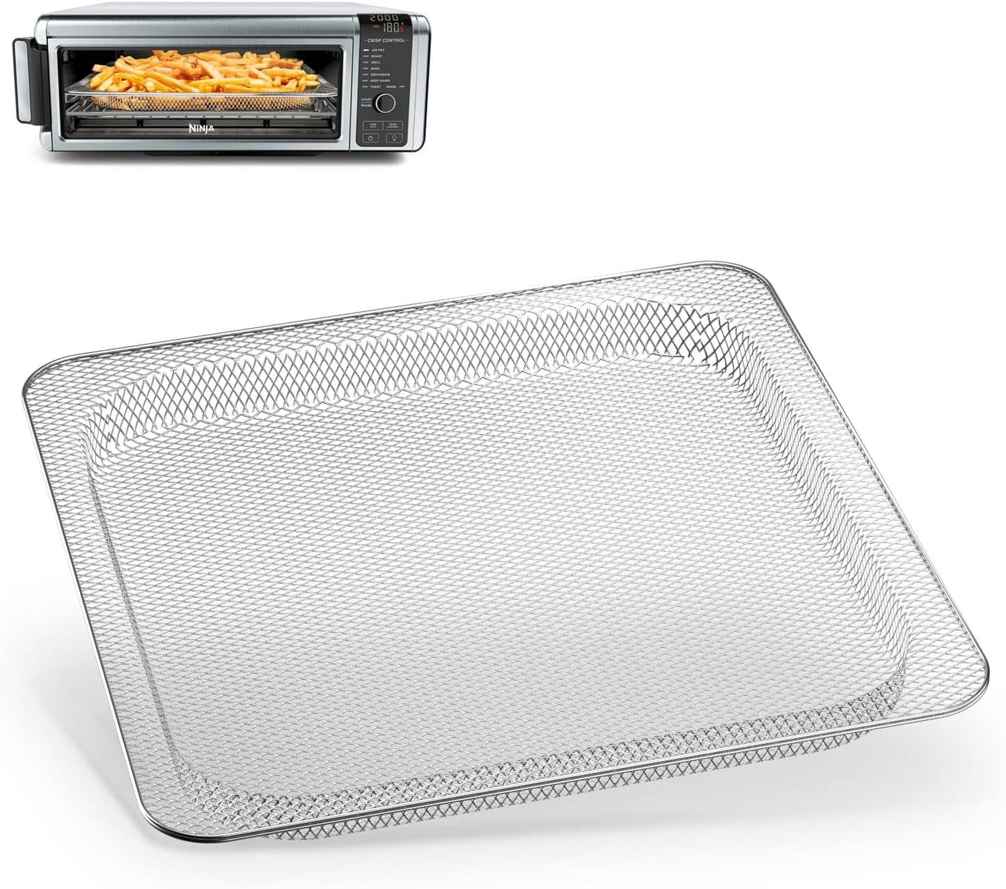 Stainless Steel Air Fryer Basket for Ninja Foodi - SettleDown