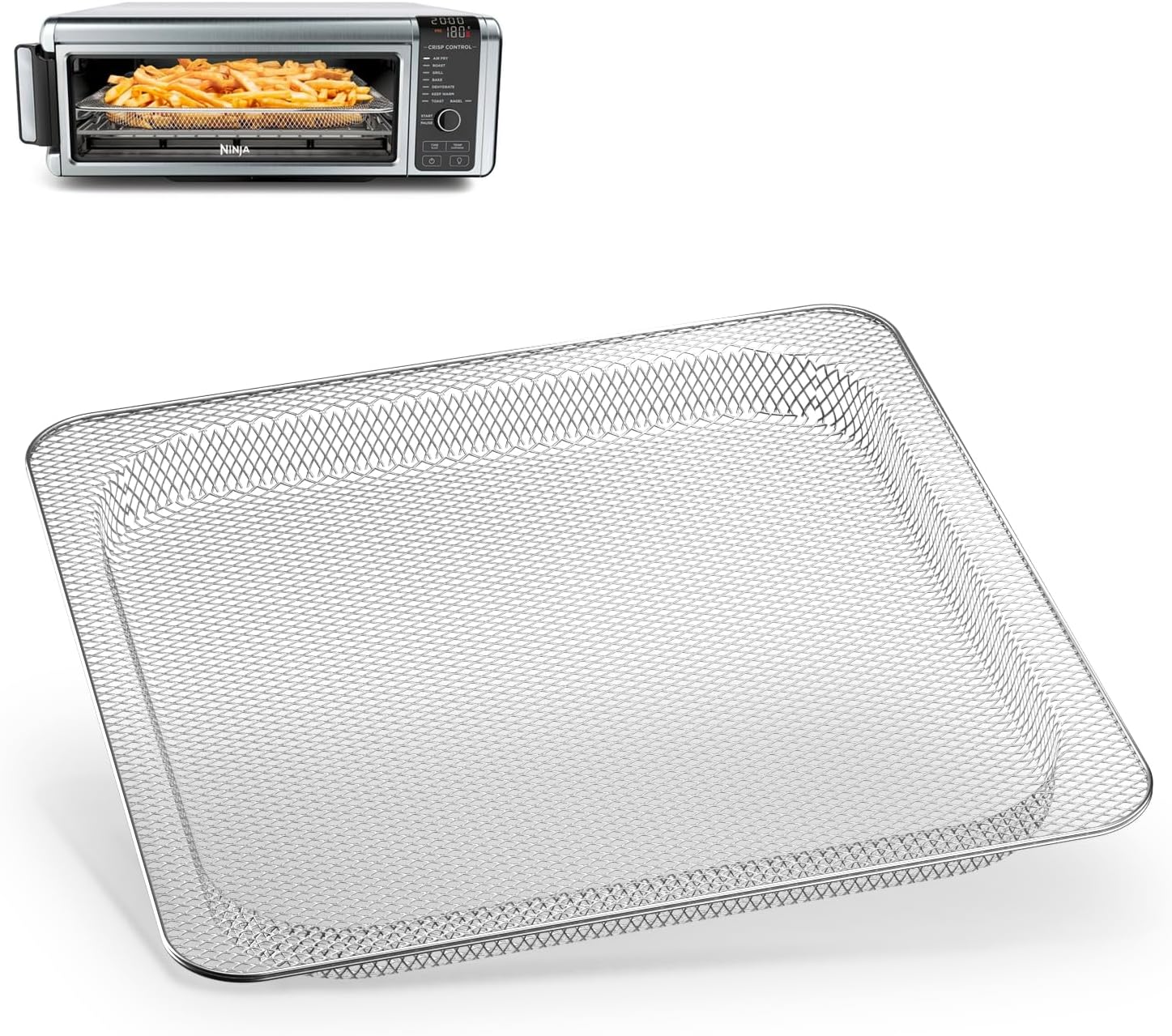 Stainless Steel Air Fryer Basket for Ninja Foodi - SettleDown