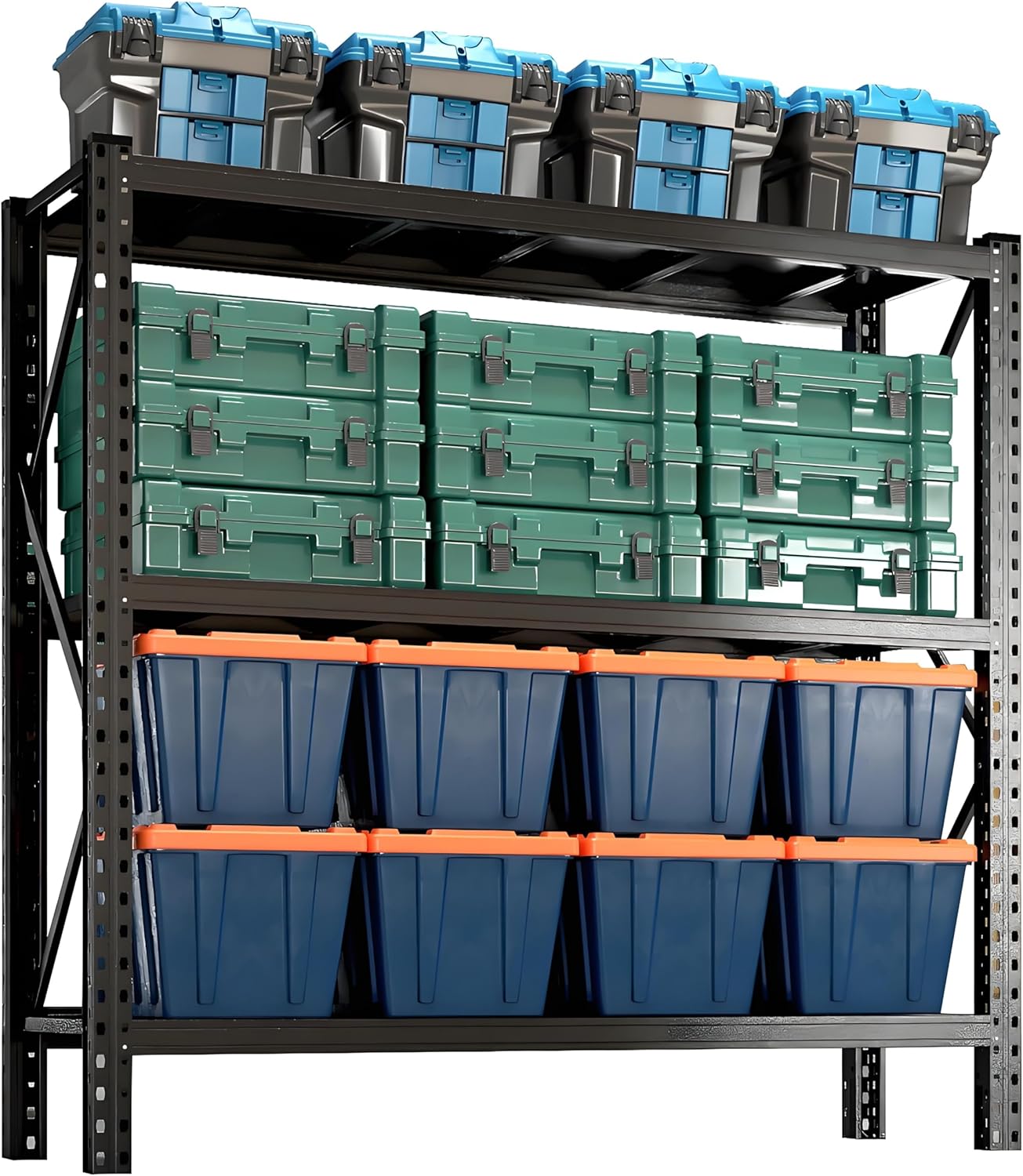 4200LBS Metal Garage Shelving for Heavy Duty Storage Solutions