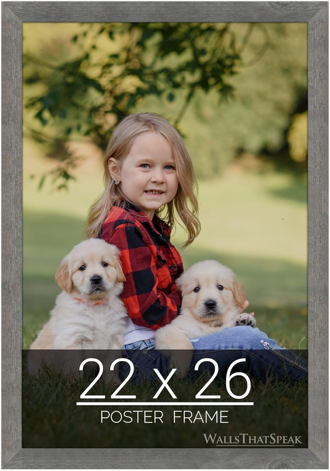 22x26 American Barn Picture Frame for Puzzles and Photos