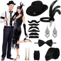 1920s Couple Cosplay Costume for Roaring Retro Parties