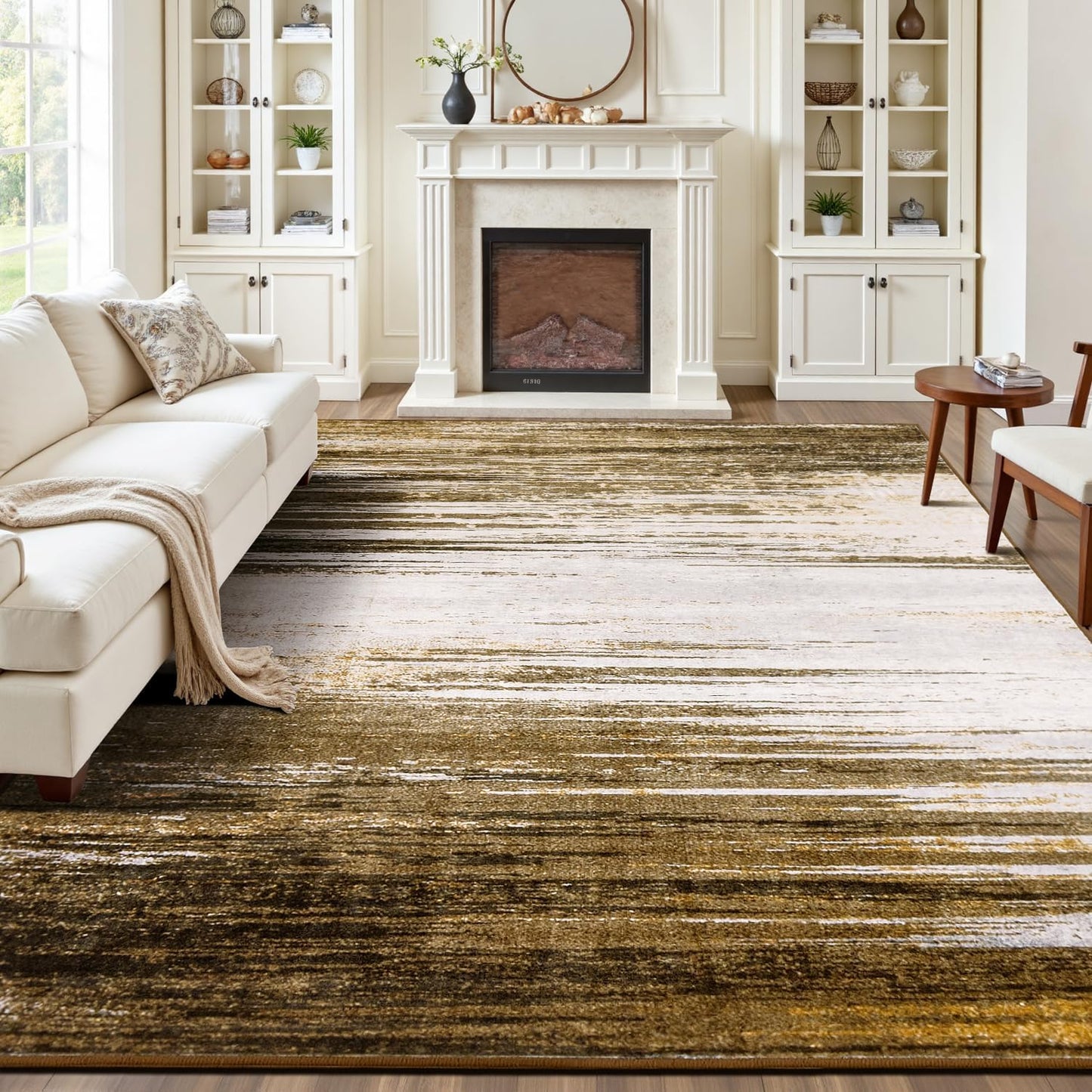 Rugflix 8x10 Area Rug - Soft, Washable, Non-Slip Design