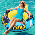 Heavy Duty River Tube with Canvas Cover 53in - Durable Floating