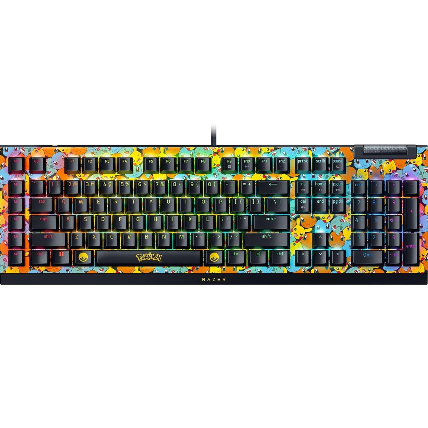 Razer BlackWidow V4 X Gaming Keyboard: Clicky Green Switches
