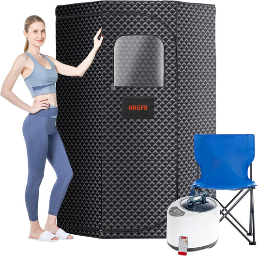 Detox & Relax Anywhere: Portable Sauna Box with 3L Steamer