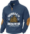 Men's Corduroy Christmas Retro Graphic Sweatshirt (S-3XL)