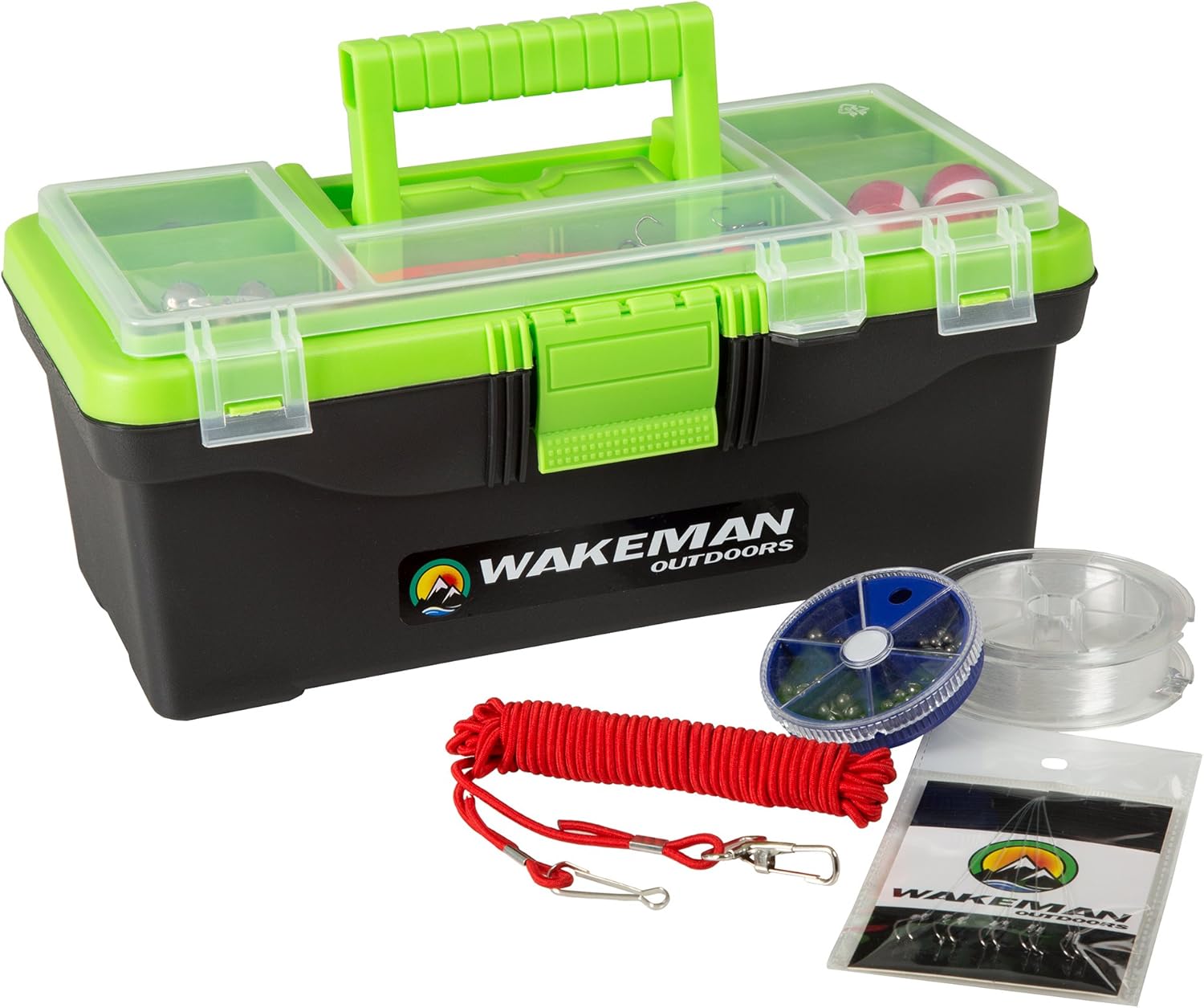 Wakeman 55-Piece Fishing Tackle Set - Catch More Fish!