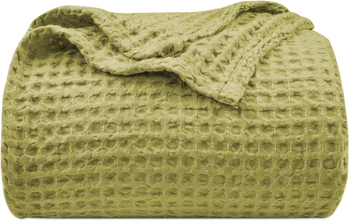 PHF Ultra Soft Waffle Weave Blanket King Size for Cozy Comfort