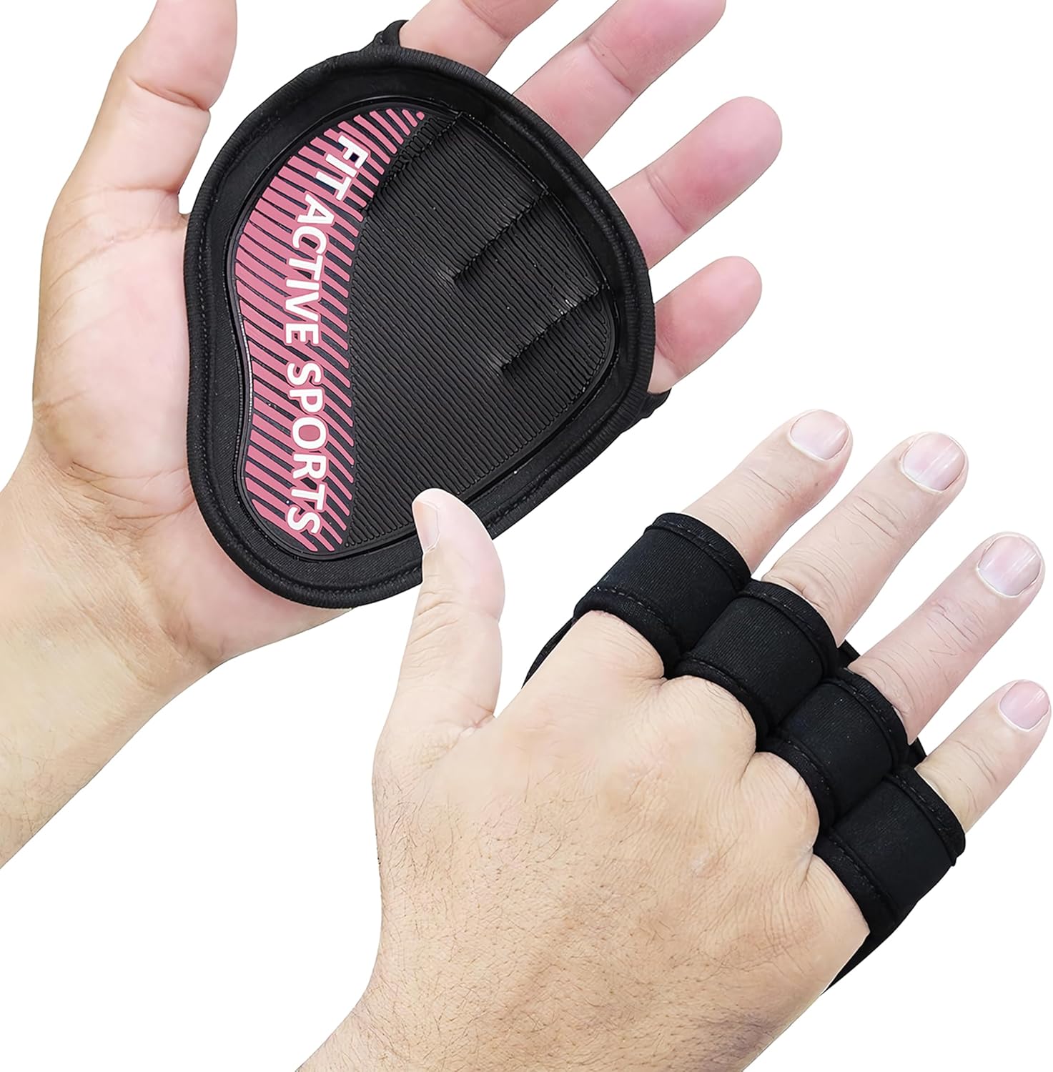 Durable Grip Weight Lifting Gloves - Prevent Calluses | Pink