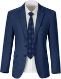 Kids Blazers for Boys Tweed Herringbone Suit Blazer - Retro Tuxedo may