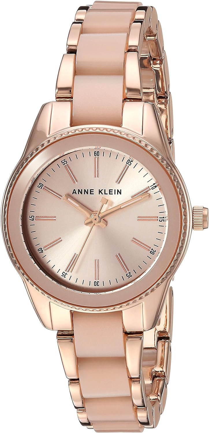AK Anne Klein Women's Resin Bracelet Watch - Stylish & Durable