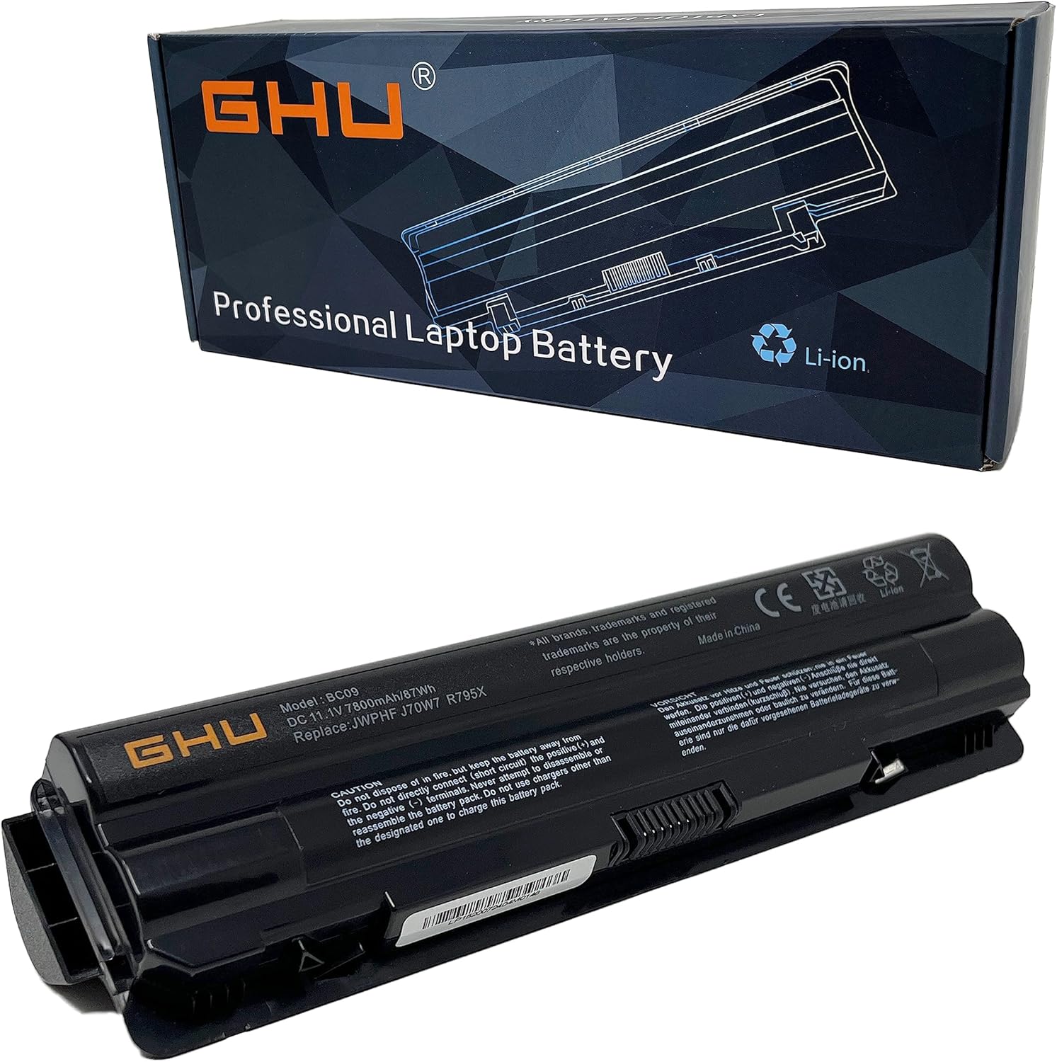 GHU New 87 Wh Battery for Dell XPS 15 L502X L501X R795X Models